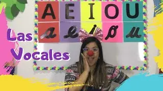 Las Vocales 1 ( Reconocimiento Visual) - Ficha de trabajo - clases virtuales de inicial
