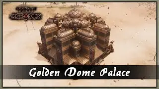 HOW TO BUILD A GOLDEN DOME PALACE [SPEED BUILD] - CONAN EXILES