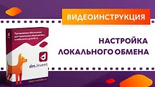 DM.Invent. Настройка локального обмена