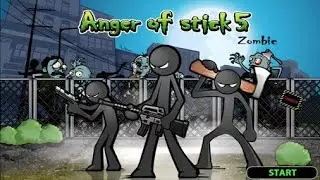 Anger Of Stick 5: Zombie - Destroying Level 4