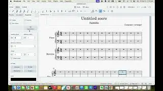 Adding Instruments:Blank Staves Part 2 - If Muse Score Doesn't Open with More than One Staff