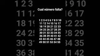 cual número falta? #xd