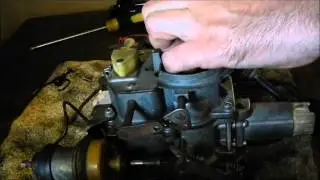 How to clean the Jeep Carter BBD carb Idle jets
