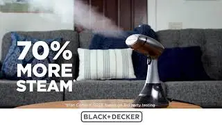 BLACK+DECKER® Advanced Handheld Steamer :15 