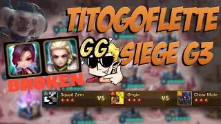 SIEGE G3 EU - Ils ont les meilleures défenses du serveur EU - SZ vs Origin vs Chow Mai