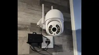 Камера видеонаблюдения wi fi, уличная, поворотная