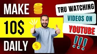 Earning money while watching videos on youtube