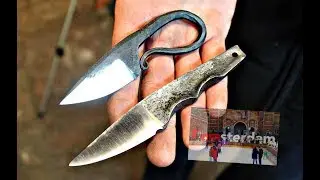 FORGED Neck Knives in 3 HOURS!! collab w/ Floris Postmes