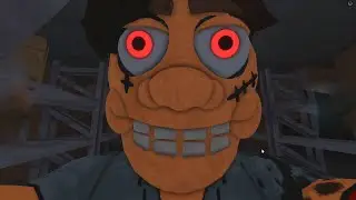 ESCAPE MR RUSTY'S CAR SHOP! (SCARY OBBY) All JUMPSCARES & WALKTHROUGH