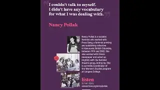 Nancy Pollak on Lesbian Lives Livestreamed, May 9, 2020