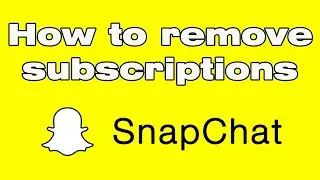 how to unsubscribe an account on snapchat