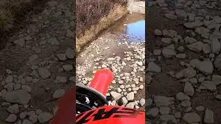 CRF250X Fall - Wheeler Lake CO