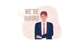 Animated HR manager