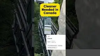 Cleaner Needed in Canada I Direct Hiring I Buhay Canada #shorts