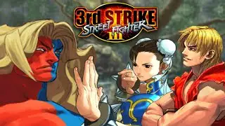 Street Fighter 3rd Strike: MUITA TÉCNICA É POUCA! - ATÉ ZERAR!