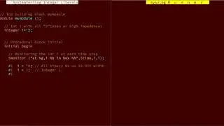 SystemVerilog Tour_C1 - Integer Literals