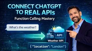 OpenAI Function Calling Tutorial: Build a LIVE Weather App with GPT-4 (Step-by-Step Guide)