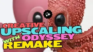 Creative Upscaling with Odyssey Remake - Product Walkthrough #1