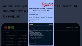PHP Series 11/30: Select data from db #php #select #database
