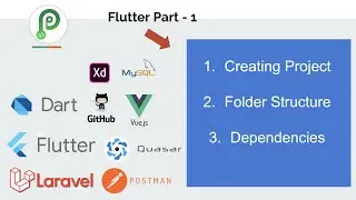 Flutter, Laravel, Vue - Idea To Deployment - Part-13-Create Flutter Project with Dependencies