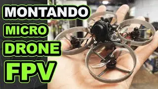 Montando Micro Drone FPV peças do #aliexpress Happymodel MobLite 7 tiny whoop