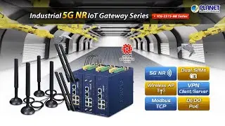 Industrial 5G NR IoT Gateway Series (ICG-2515-NR Series)