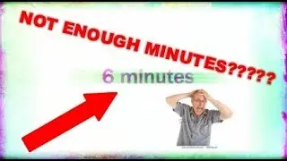 6 MINUTE TIMER WITH MUSIC OMG