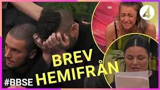Gråtkalas när huset får brev hemifrån