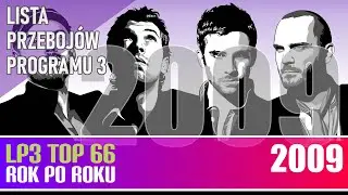 Największe przeboje roku 2009 - Lista Przebojów Trójki rok po roku