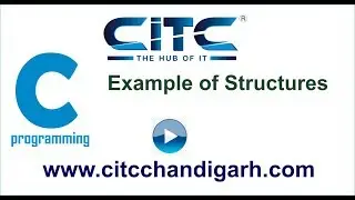 Tutorial video on Structure Example in C language
