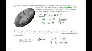 Astronomy Help: Sunlight Intensity and Apparent Magnitude