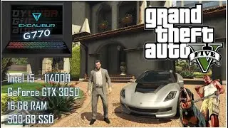 Casper Excalibur G770 - Grand Theft Auto V (GTA5) High Graphic Max Settings Gameplay