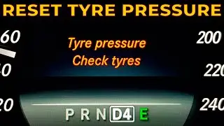 How to Reset the error Tyre pressure Check tyres TPMS on Mercedes W212, W204, W166, X204, W207