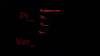 NO PIENSES MAL