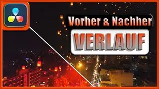 Vorher & Nachher Übergang in DaVinci Resolve