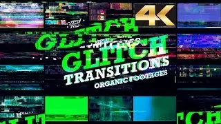 Glitch Transition 4K - Motion Graphic