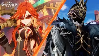 《原神》过场动画-「赤炎凛霜之争」 #原神 #过场动画 #赤炎凛霜之争 #GenshinImpact