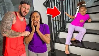 Kiki Fell DOWN The Stairs 😢