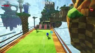 Sonic Frontiers Cyberspace 3-1 Speedrun 00:52.35