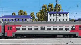 Электропоезд прибытие...Trainz 22