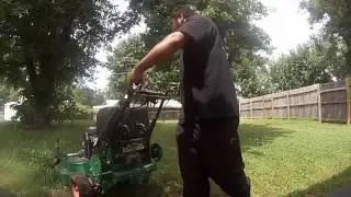 Bobcat Walk Behind VS Tall Grass