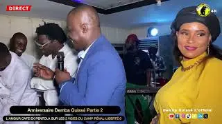Anniversaire Demba Guissé Partie 2 L'AMOUR CAFE EX PENTOLA SUR LES 2 VOIES DU CAMP PÉNAL-LIBERTÉ 6
