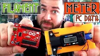 Caliper and Arduino i2c - measure 3D filament