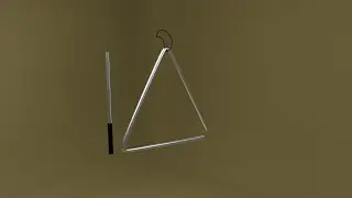 Blender Tutorial | Musical Instrument | Triangle