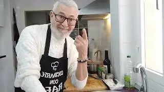 estofado de cerdo con alcachofas y champiñones , una delicia  de  guiso