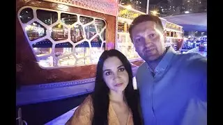 Дубай 2022! Прогулка по набережной Dubai Marinа и морская прогулка  на лодке Доу с ужином.