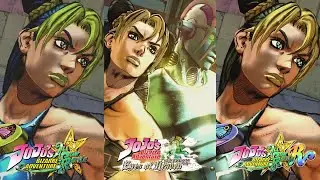 Stone Ocean Character Comparison | JoJo All Star Battle vs. Eyes of Heaven vs. All Star Battle R