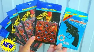 Cap Gun Unboxing Review and Test Toy Cap Gun Revolver Loud Weapon Toy