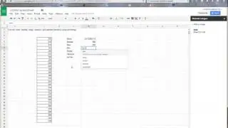 Using Google Sheets to find Summary Statistics
