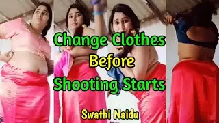I changed clothes before the shooting started | Swathi Naidu | Hot Short
